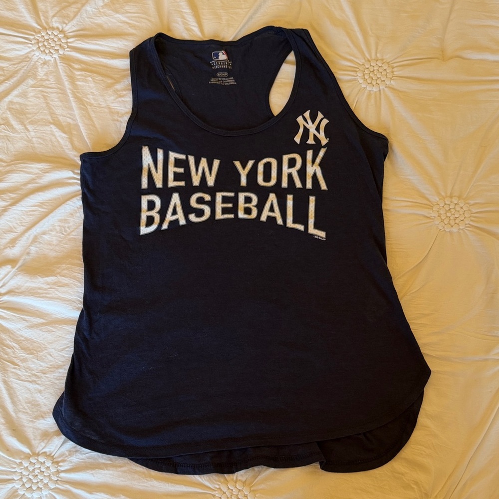 New York YANKEES Baseball Tank Top for women SMALL